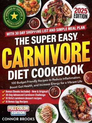 cover image of The Super Easy Carnivore Diet Cookbook